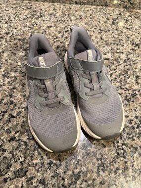 Nike Kids' Gray Athletic Sneakers Size 13C
